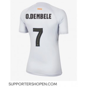 Barcelona Ousmane Dembele #7 Tredje Matchtröja Dam 2022-23 Kortärmad